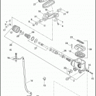 FLHXSE3 1PZ8 CVO STREET GLIDE (2012) BRAKE CONTROL, REAR