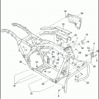 FLTRU 1KGM ROAD GLIDE ULTRA (2011) FRAME & JIFFY STAND