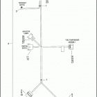 FLHR 1FB4 ROAD KING (2009) WIRING HARNESS, CONSOLE - FLHR & FLHRC