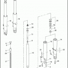 FLHTCUSE6 1PR8 CVO ULTRA CLASSIC (2011) FORK, FRONT