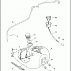FLHXSE2 1PZ8 CVO STREET GLIDE (2011) Топливный бак