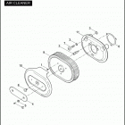 FLSTSE2 1PY9 CVO SOFTAIL CONVERTIBLE (2011) Воздушный фильтр