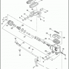 FLTRUSE 1TA8 CVO ROAD GLIDE (2011) BRAKE CONTROL, REAR