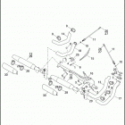 XL883N 4LE2 IRON 883 (2011) EXHAUST SYSTEM - 883L / N / R, 1200C / CP / L / N / X