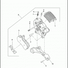 VRSCF 1HPH V-ROD MUSCLE (2011) BRAKE CALIPER, REAR