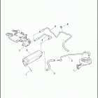 FLHXSE2 1PZ8 CVO STREET GLIDE (2011) EVAPORATIVE EMISSIONS COMPONENTS