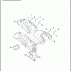 VRSCF 1HPH V-ROD MUSCLE (2011) FENDERS, REAR