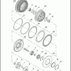 XR1200X 1LD6 XR1200X (2011) CLUTCH - XR1200X