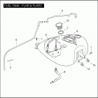 FLHR 1FB4 ROAD KING (2011) FUEL TANK - FLHR & FLHRC