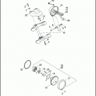 XL1200C 1CT3 SPORTSTER 1200 CUSTOM (2011) HEADLAMP - 1200C / CP