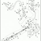 XL883N 4LE2 IRON 883 (2011) BRAKE, MASTER CYLINDER, REAR - 883L / N / R, 1200C / CP ...
