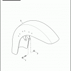 FLSTSE2 1PY9 CVO SOFTAIL CONVERTIBLE (2011) FENDER, FRONT