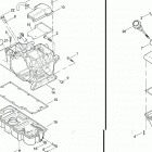 FLHR 96 FB4 ROAD KING (2011) TRANSMISSION HOUSING, TOP COVER & OIL PAN