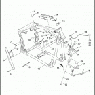 FXST 1BV5 SOFTAIL STANDARD (2011) FRAME & JIFFY STAND