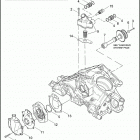 VRSCA 1HAZ VRSCA V-ROD (2006) WATER PUMP & THERMOSTAT