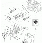 FLHR 96 FB4 ROAD KING (2011) CAMSHAFTS & CAMSHAFT COVER - TWIN CAM 96