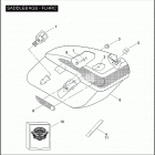FLHRC 1FR4 ROAD KING CLASSIC (2011) SADDLEBAGS - FLHRC