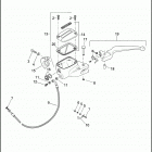 FLHTCUSE6 1PR8 CVO ULTRA CLASSIC (2011) Привод управления сцеплением