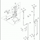 XL883N 4LE2 IRON 883 (2011) BRAKE CONTROL, FRONT - 883L / N / R, 1200C / CP / L / N ...