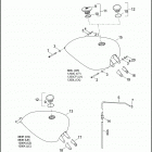 XL883N 4LE2 IRON 883 (2011) FUEL TANK - 883L / N / R, 1200C / CP / L / N / X