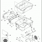 FLHTCUTG 1MAM TRI GLIDE ULTRA CLASSIC (2011) LAMPS & SPEAKER HOUSINGS, TOUR-PAK