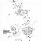 FLHRC 103 1FRM ROAD KING CLASSIC (2011) CYLINDERS, HEADS & VALVES - TWIN CAM 103 ™