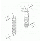 FLHXSE2 1PZ8 CVO STREET GLIDE (2011) SHOCK ABSORBERS, REAR