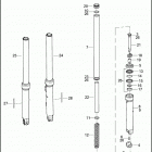 VRSCDX 1HHH VRSCDX NIGHT ROD SPECIAL (2011) FORK, FRONT - VRSCDX