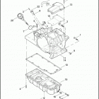 FLHPE 1FTM ROAD KING POLICE (2010) TRANSMISSION HOUSING, TOP COVER & OIL PAN