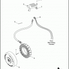 FLHTCUSE6 1PR8 CVO ULTRA CLASSIC (2011) ALTERNATOR & REGULATOR