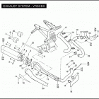 VRSCDX 1HHH VRSCDX NIGHT ROD SPECIAL (2009) EXHAUST SYSTEM - VRSCDX