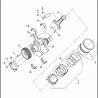 VRSCA 1HAZ VRSCA V-ROD (2006) PISTONS & CRANKSHAFTS