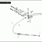 TLE 8SZX STANDARD SIDECAR (2011) CLUTCH CABLE