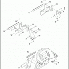 FXST 1BV5 SOFTAIL STANDARD (2011) LICENSE PLATE BRACKETS - FLSTC, FLSTF, FLSTN, FLSTSB, FL...