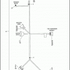 FLHR 96 FB4 ROAD KING (2011) WIRING HARNESS, CONSOLE - FLHR & FLHRC