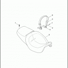 FLHXSE2 1PZ8 CVO STREET GLIDE (2011) Сиденье