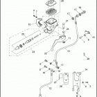 FLSTSE2 1PY9 CVO SOFTAIL CONVERTIBLE (2011) BRAKE CONTROL, FRONT