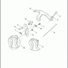 FLHTCUSE6 1PR8 CVO ULTRA CLASSIC (2011) Клаксон