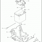 FLHXSE2 1PZ8 CVO STREET GLIDE (2011) Аккумулятор