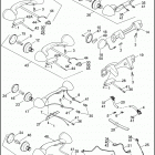 FLHR 96 FB4 ROAD KING (2011) TAIL LAMP & TURN SIGNALS, REAR