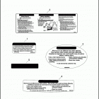 XL883N 4LE2 IRON 883 (2011) Лейбл предостережения
