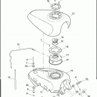 XR1200X 1LD6 XR1200X (2011) FUEL TANK - XR1200X