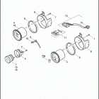 FLHTCUSE6 1PR8 CVO ULTRA CLASSIC (2011) Приборы