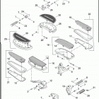 FXST 1BV5 SOFTAIL STANDARD (2011) FOOTRESTS & FOOTBOARDS