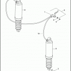 FLHTCUSE6 1PR8 CVO ULTRA CLASSIC (2011) SHOCK ABSORBERS, REAR & AIR SUSPENSION SYSTEM