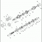 XL883N 4LE2 IRON 883 (2011) TRANSMISSION GEARS