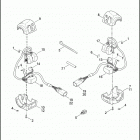 FXDC 1GV4 DYNA SUPER GLIDE CUSTOM (2011) SWITCHES, HANDLEBAR
