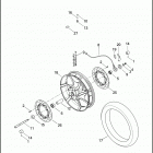 FLHXSE2 1PZ8 CVO STREET GLIDE (2011) Колеса перед