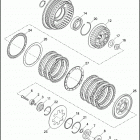 XL883N 4LE2 IRON 883 (2011) CLUTCH - 883L / N / R, 1200C / CP / L / N / X