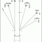 FLHXSE2 1PZ8 CVO STREET GLIDE (2011) WIRING HARNESS, MAIN, ABS